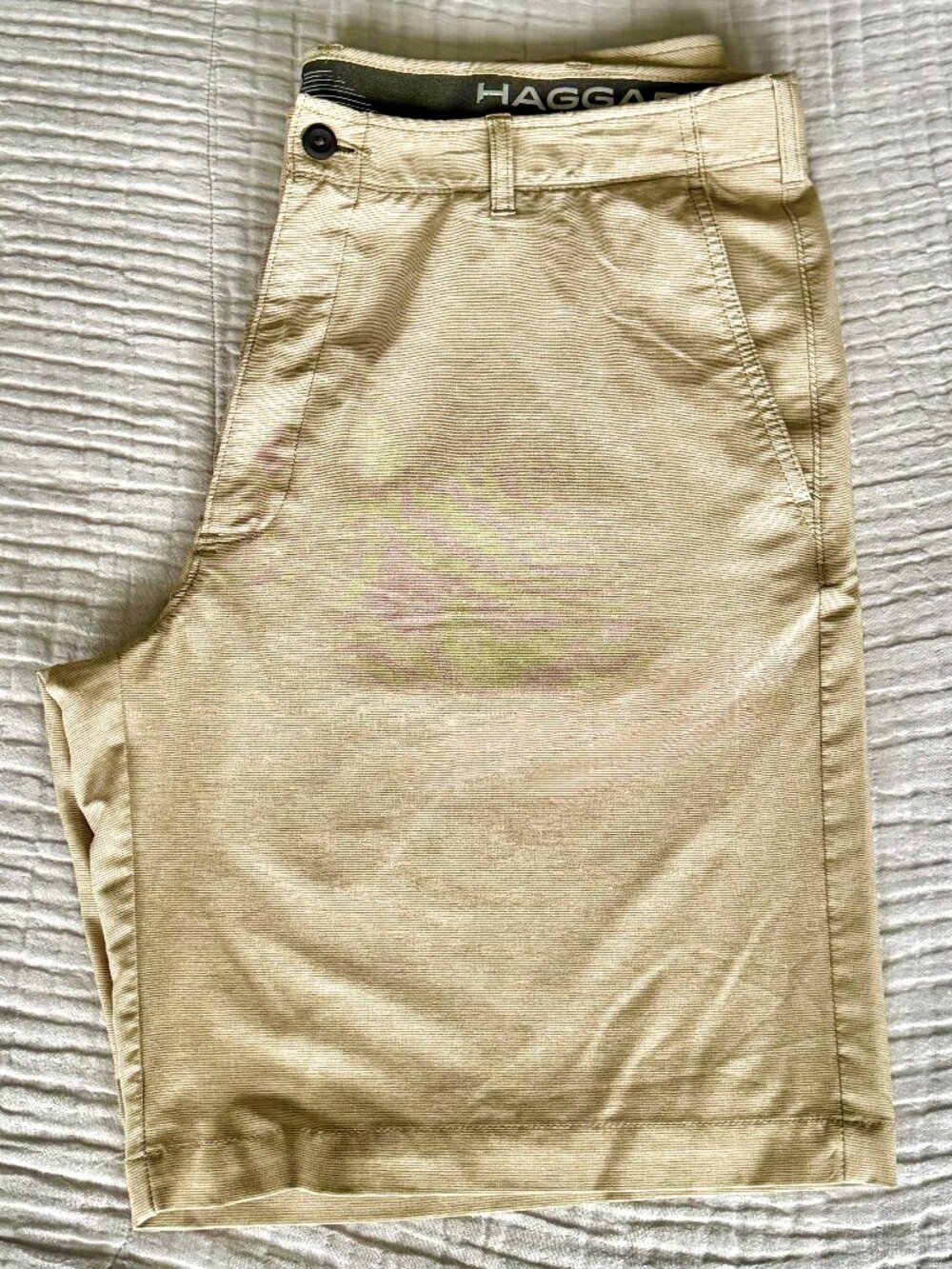 Haggar In Motion Comfort Gripper Flex Waistband Shorts